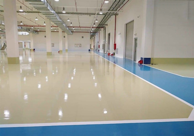 Sơn nền Epoxy Thái Bình - Giải pháp tối ưu cho nhà xưởng, gara, kho bãi 2025