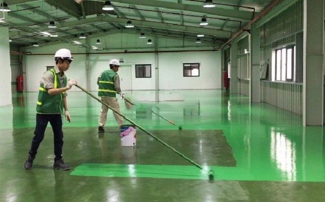 Vì sao nên sơn nền Epoxy nhà xưởng tại Thái Bình?