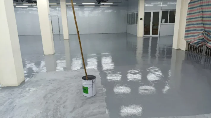 Lựa chọn đơn vị thi công sơn nền Epoxy Thái Bình uy tín