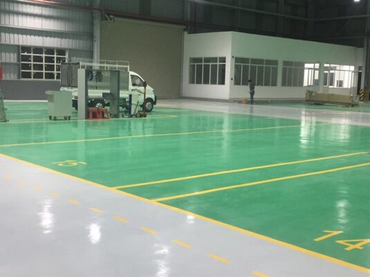 Các lỗi thường gặp khi thi công sơn nền Epoxy Thái Bình và cách khắc phục