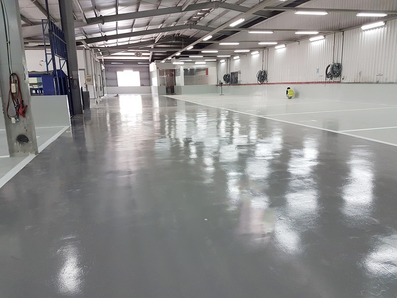 Lựa chọn giải pháp sơn Epoxy cho nền nhà xưởng Thái Bình