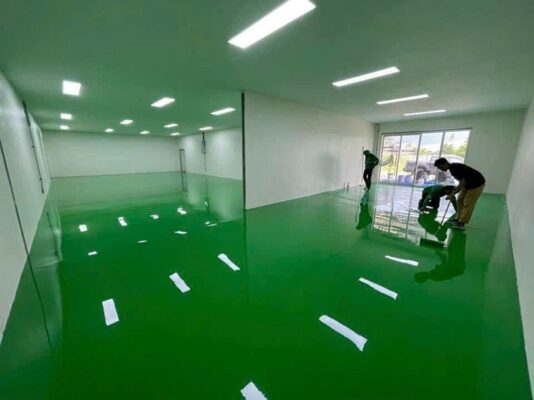 Ứng dụng thực tế của sơn epoxy nền xưởng Nam Định